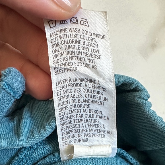 Tea Collection Teal Palm Print Kids Shorts - Picture 6 of 8